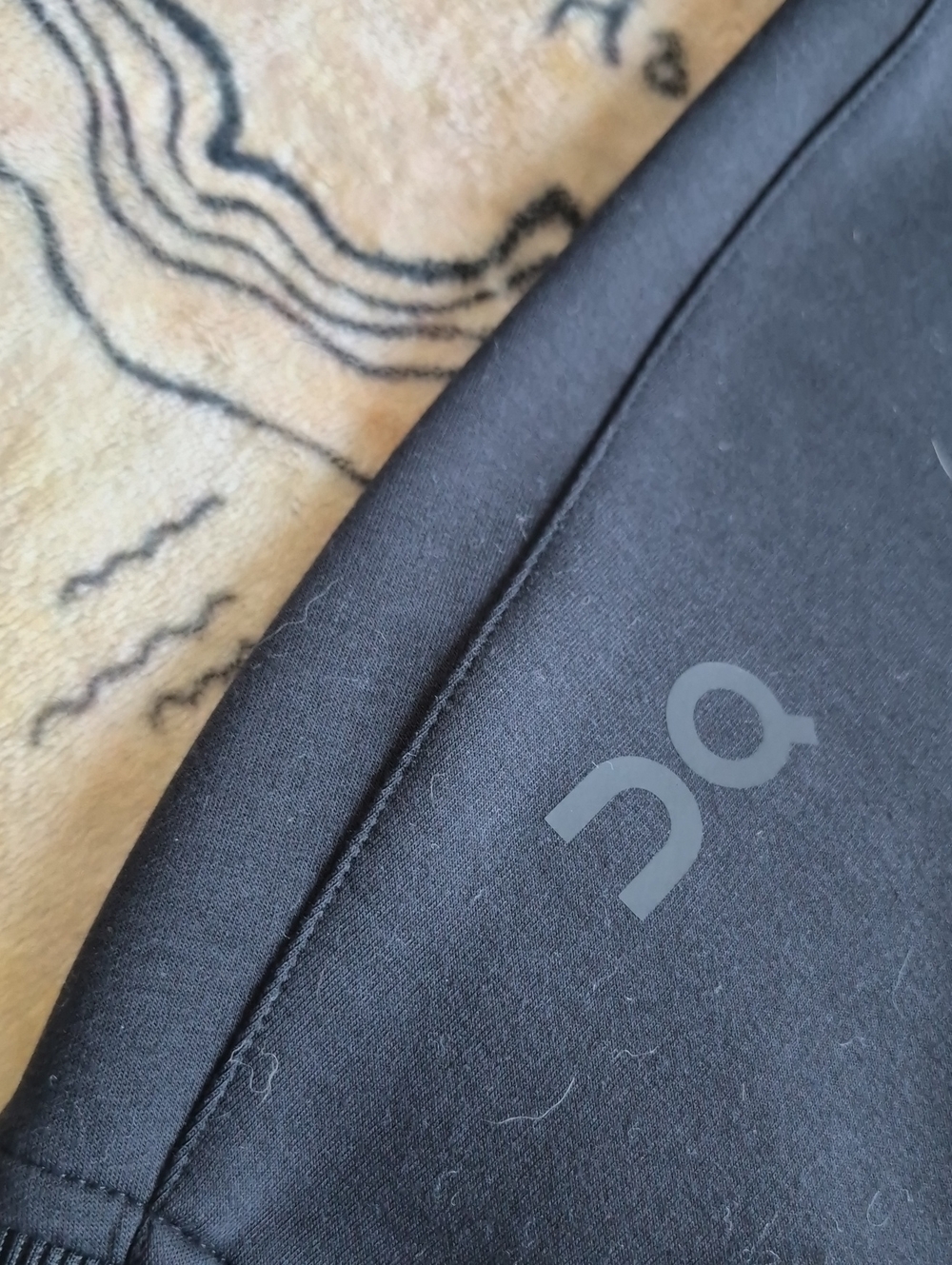 NWT On Running Sweat Pants Black Jogger Sweatpants Mens Size Small Very Soft - Picture 11 of 12